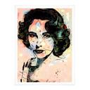Póster Zamart - Homenaje a Miró - Liz Taylor