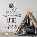 Wallsticker - Run wild little child