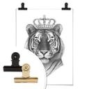 Plakat - Korenkova - Tigerkongen
