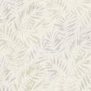 Papel pintado no tejido hojas blanco, gris - papel pintado de diseño papel pintado no tejido con motivo de hojas de palmera