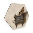 Hexagone - Alu-Dibond Fabritius - Le chardonneret