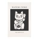 Póster de tela Maneki Neko - El gato de la suerte - KsanaKalpa