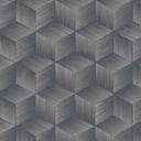 papel pintado 3D sostenible - papel pintado no tejido gráfico de A.S. Création negro gris 385064