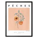 Póster Juicy Peaches - Ilustración Ivy Green