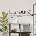 Sticker mural - Sticker mural Les folies...