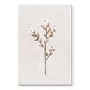 Akrylbillede Blomster Illustration - Forget-me-not - Goed Blauw