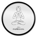 Plakat Yoga - Lotus - Rund