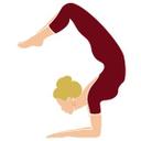 Muursticker Yoga Pose IV
