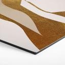 Hexagon Dibond Kubistika - Lady in Gold