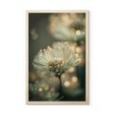 Cuadro de madera Delicado destello de flores - Treechild
