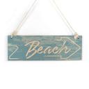 Houten Bordje Way to the Beach