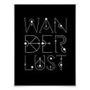 Plakat - Wanderlust Arrows