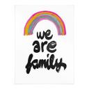Póster Somos familia - Treechild