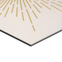 Billede Gyldne solstråler - KsanaKalpa – print på aluminium (Alu-Dibond)