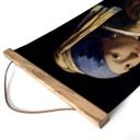 Póster de tela Vermeer - La joven de la perla