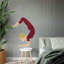 Muursticker Yoga Pose IV