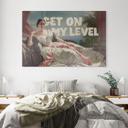 Akrylbillede Get on my level - Inspireret af Winterhalter - Portræt af Leonilla