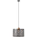 Pendelleuchte Moritz, braun, 120 x 39 cm, Bambus Deckenleuchte