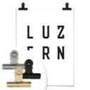 Póster - Tipografía Lucerna