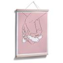 Plakat - Kubistika - Hand in hand