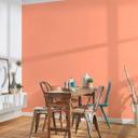 Non-woven tapet ensfarvet orange - glat tapet - moderne mat tapet