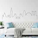 Muursticker Londen Skyline Outline