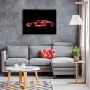 Plakat - Mielu - Red car