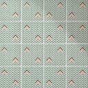 Azulejos Adhesivos Boho - espiga rosa salvia verde - lote de 12