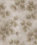 Ikke-vævet tapet blomster, beton blomster natur mat i beige 