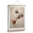 Plakat tørrede blomster - forgængelighedens elegance - Treechild