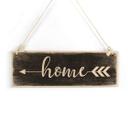 Houten Bordje - Home