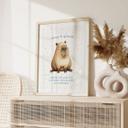 Poster Capybara mignon - Always be yourself