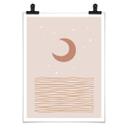 Póster Orara Studio - Luz de luna roja