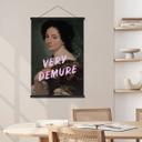 Póster de tela Baroque Beauty: Very Demure - Grace Digital Art