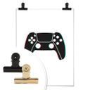 Plakat - Gaming Controller - Glitch Effekt