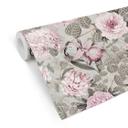 Tapet med mønster UN Designs - pastelblomster