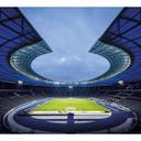 Fototapet Hertha BSC Blue Olympic Stadium