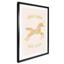 Póster Bodart - Los unicornios son reales