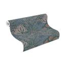 Rasch papier peint intissé, papier peint à motifs Sophia bleu gris