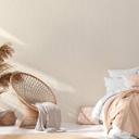 Unit-tapet hvidgråt ensfarvet non-woven tapet #Hygge mat glat