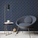 Ikke-vævet tapet AVANTGARDE Elle Decoration 4, blå