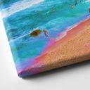 Lienzo Error 404 en la playa - Nicebleed