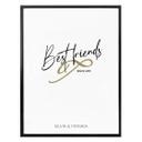 Poster à personnaliser Best Friends
