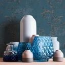 A.S. Création History of Art Papier peint baroque Bleu, Argent