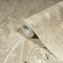 non-woven tapet i fliselook som shabby chic beige fliseeffekt