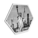 Hexagon Dibond Statue of Liberty 
