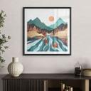 Plakat Bjergland flod - SpaceFrog Designs