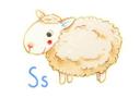 Muursticker Loske S is van Schaap