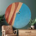 Klatring i Grand Canyon Wallsticker - Rivers - Round
