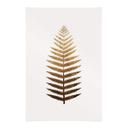 Tekstil plakat Kubistika - Golden Fern
